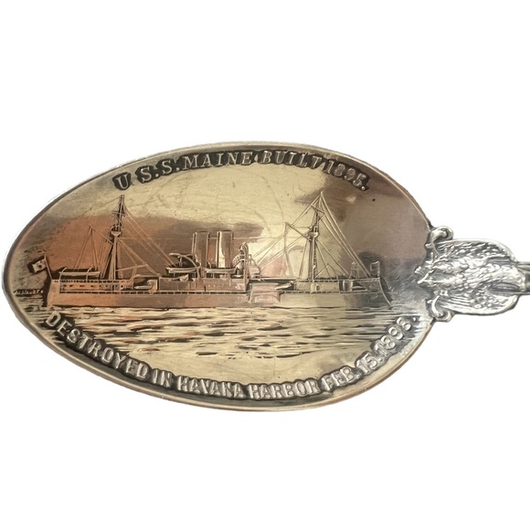 U.S.S Marine Built 1895 Destroyed in Havana Harbor - Picture 6 of 6